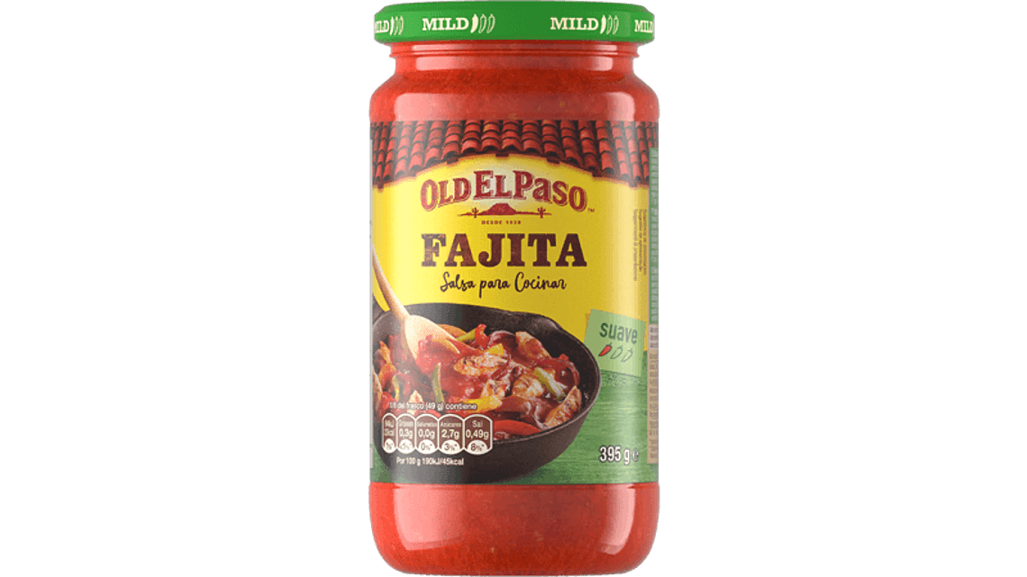 Salsa para cocinar fajitas